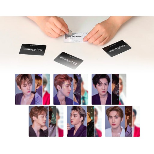 {SM official - Có sẵn} ExplOration #5 goods: Thẻ hình may mắn (Chọn thành viên)