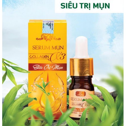 COMBO KEM FACE COLLAGEN X3 + SERUM MỤN COLLAGEN X3