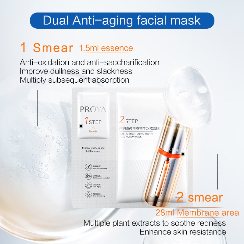 Mặt nạ bong bóng PROYA dưỡng ẩm sâu làm trắng da chống lão hóa