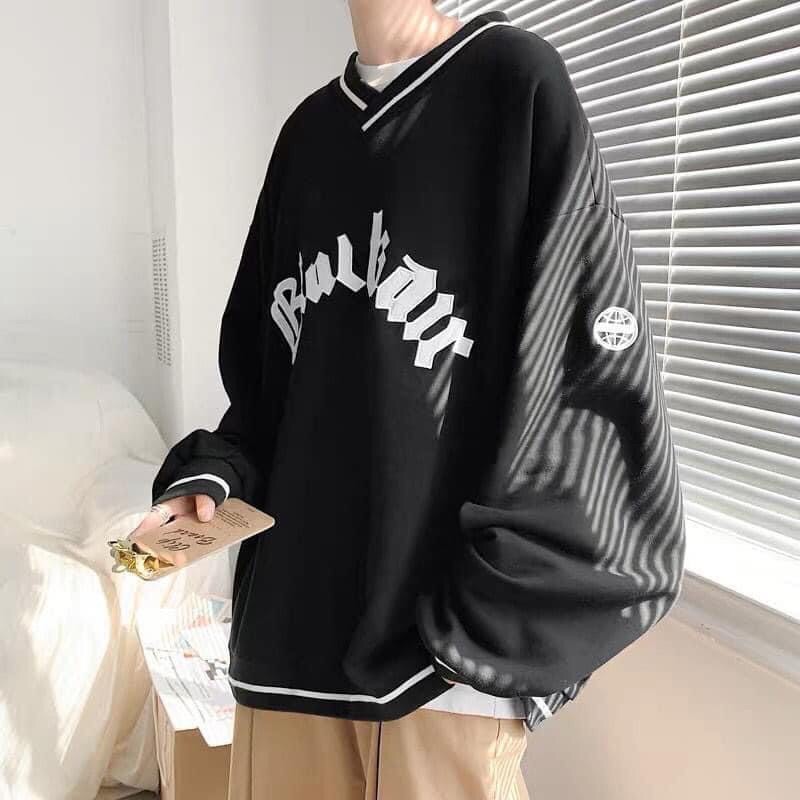 Áo Sweater Viền BLACKAIR Unisex