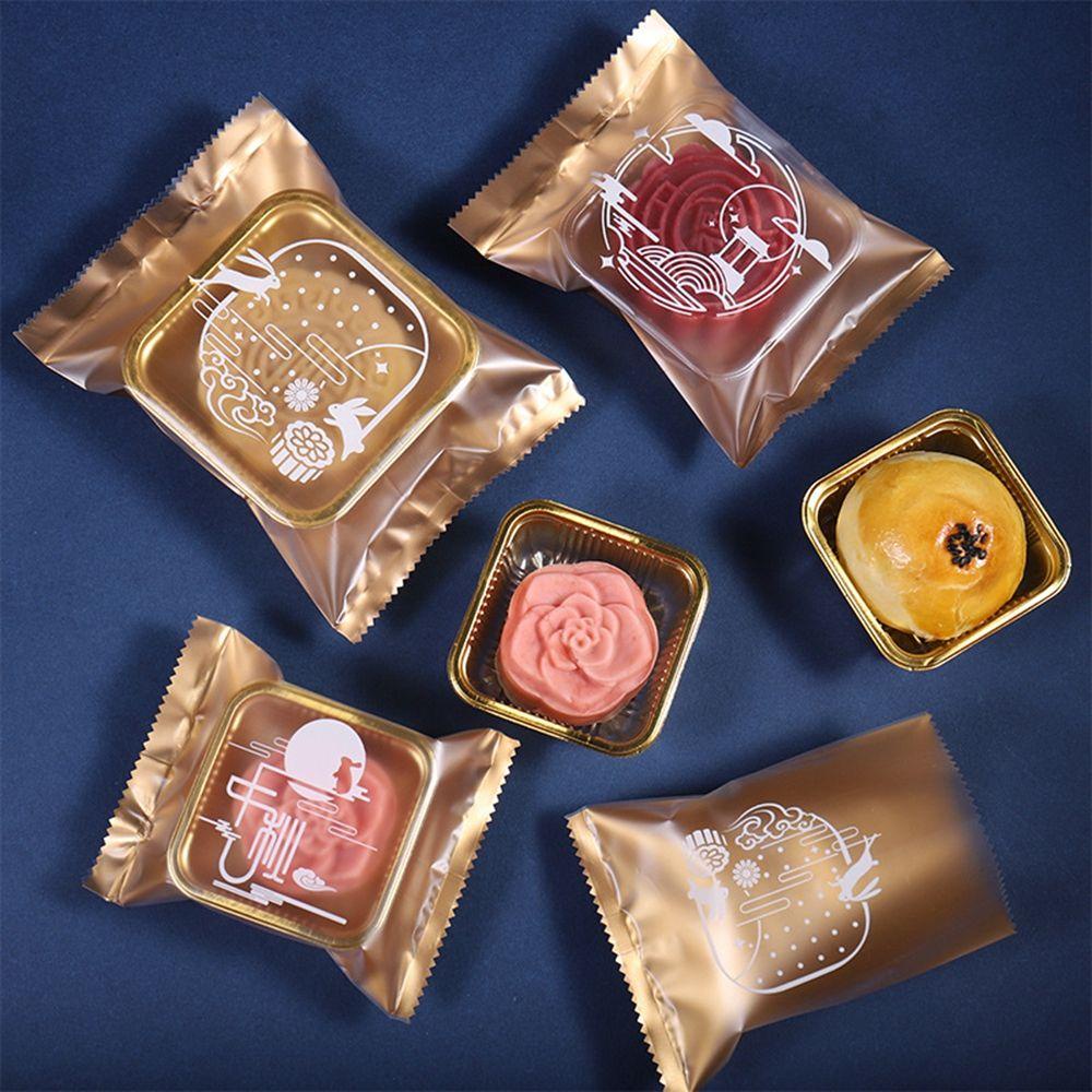 Set 100 Túi Đựng Bánh Trung Thu / Kẹo / Bánh Trung Thu Thủ Công