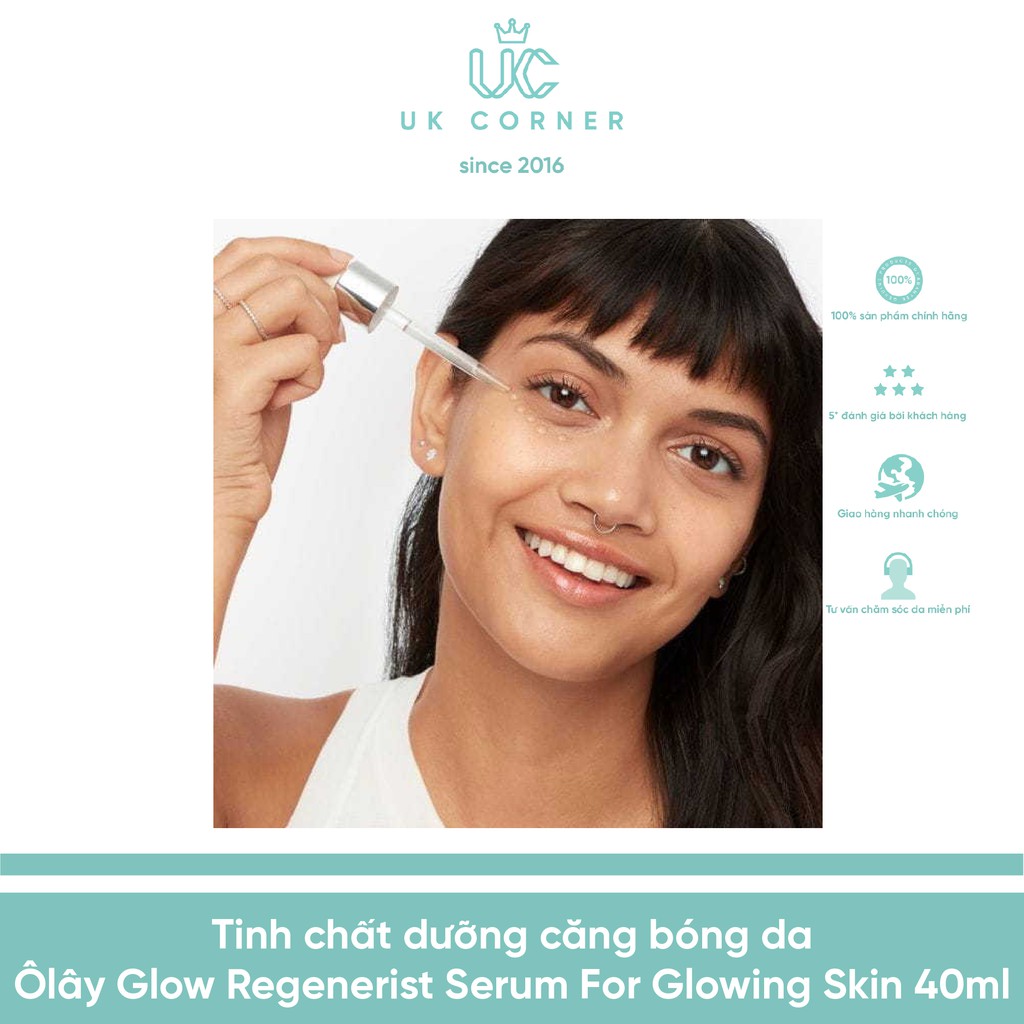Tinh chất dưỡng căng bóng da Olay Glow Regenerist Serum for Glowing Skin 40ml