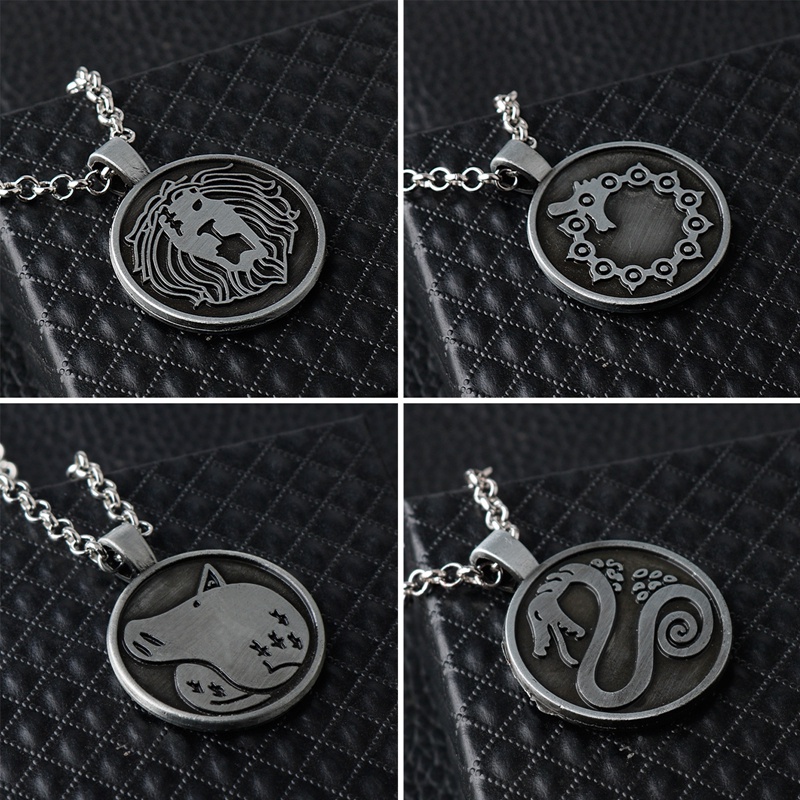Vòng cổ Mặt Rồng Nanatsu No Taizai Trong The Seven Deadly Sins Meliodas