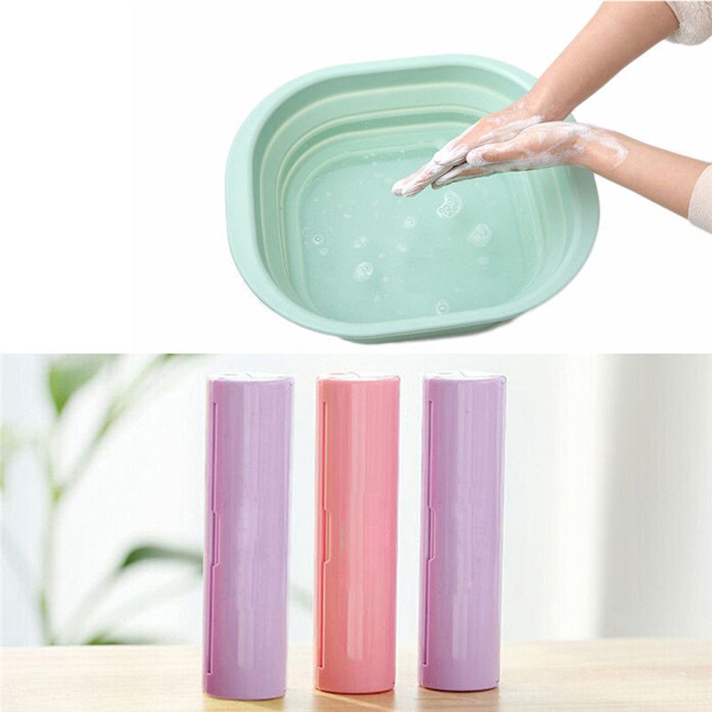 Xà Phòng Giấy Rửa Tay Dạng Kéo Tiện Dụng Mang Theo Du Lịch | BigBuy360 - bigbuy360.vn