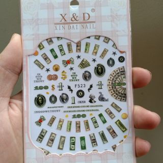 Sticker nail tết các mẫu