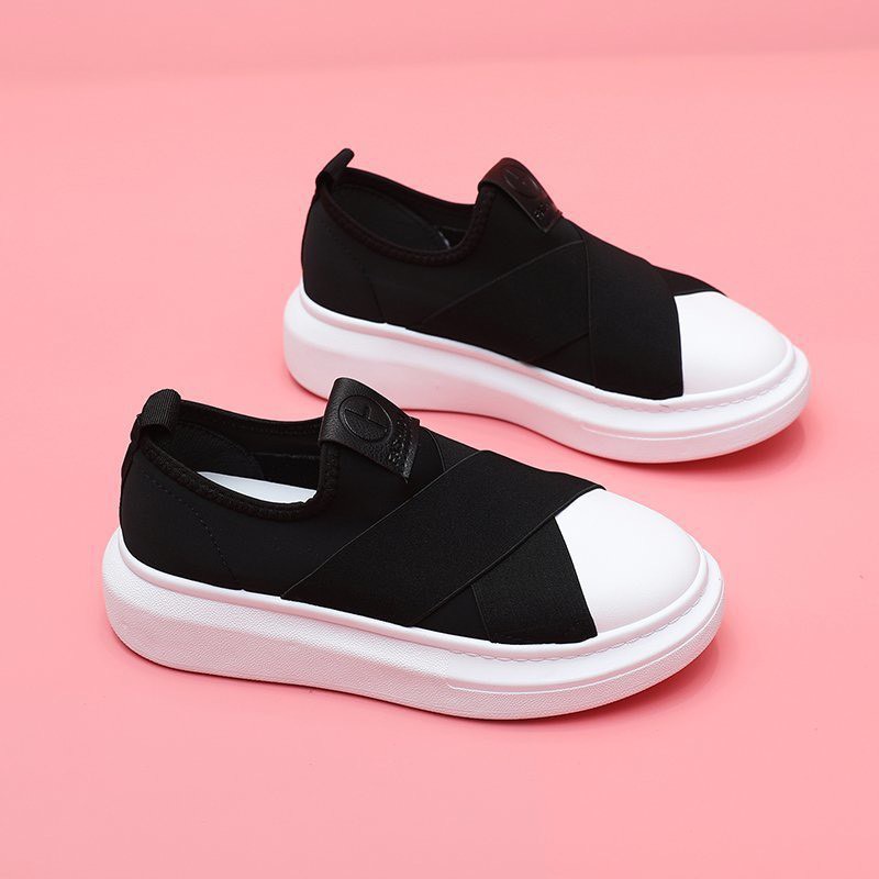 Giày lười nữ hot trend đến độn dây chun cheo kiểu dáng Sport | BigBuy360 - bigbuy360.vn