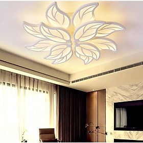 Đèn mâm ốp trần trang trí hình chiếc lá BẢO HÀNH 12 THÁNG