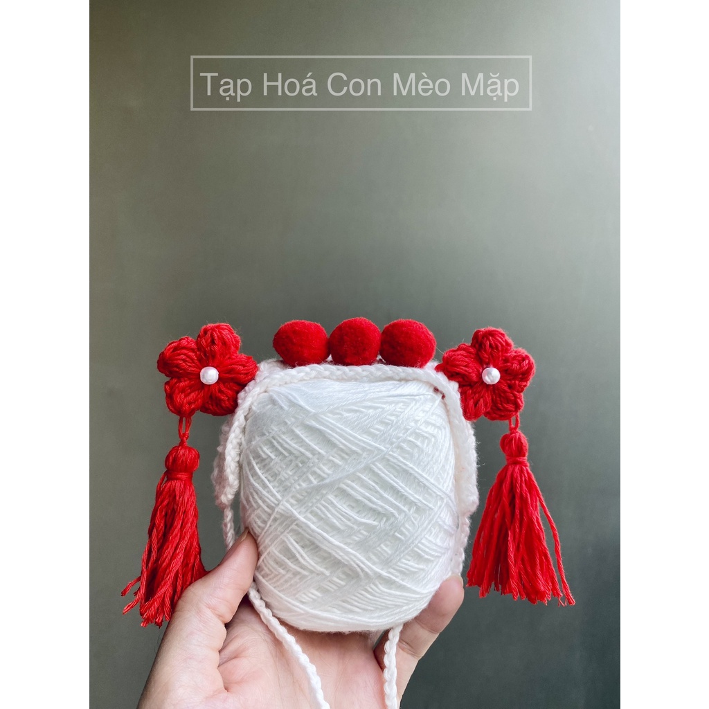Cài đầu cho mèo, cún Hoàng Châu Cách Cách