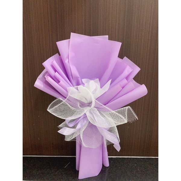 Cốt hoa/tiền/bánh kẹo đa năng làm sẵn, dài 30cm lõi mút xốp 10 bông, form xoè rẻ quạt