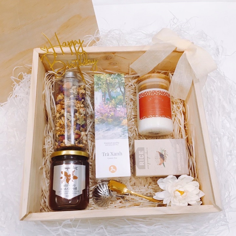 Love Rustic Gift Box - GJ Gift Box, Quà tặng sinh nhật, quà tặng sếp nữ , quà tặng bạn gái , quà tặn