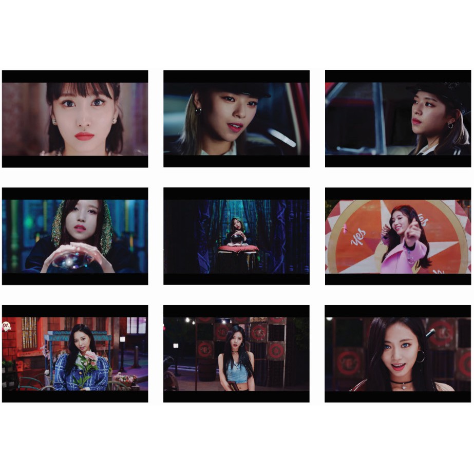 Lomo card 45 ảnh TWICE - MV YES OR YES