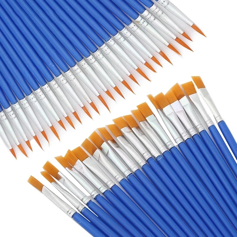 Cọ Vẽ MàU NướC ĐầU Nhỏ Và BằNg Nylon Cho Trẻ Em