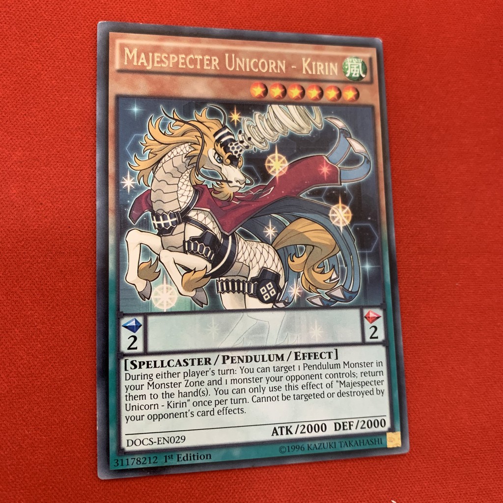 [EN][Thẻ Bài Yugioh Chính Hãng] Majespecter Unicorn - Kirin