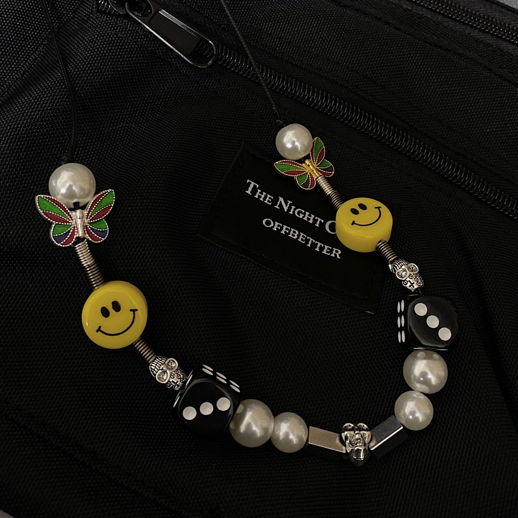 Dây Chuyền Mặt Hình Đầu Lâu/ Bộ Xương/ Mặt Cười Phong Cách Hip Hop Hàn Quốc 19157 Dễ Phối Đồ Cho Nam Và Nữ