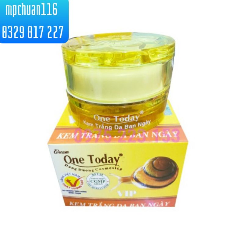 Kem NGÀY 15g(GIÁ TEM 224k) One Today dưỡng trắng da ốc sên