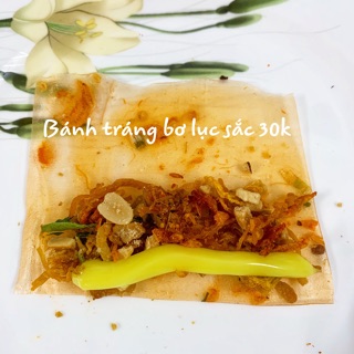 Bánh tráng bơ lục sắc