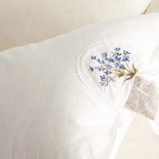 Gối thơm bông trắng Lavender
