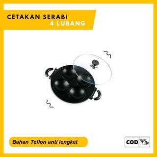 Khuôn Làm Bánh Takoyaki 4 Ngăn Hình Chữ Cái