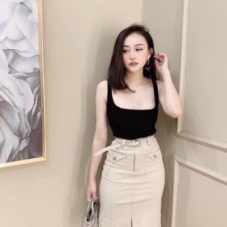 Chân váy dài hàng Quảng Châu