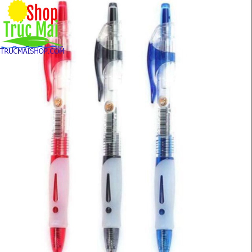 Bút bi gel bấm M&amp;G 1163( hộp 12 chiếc)