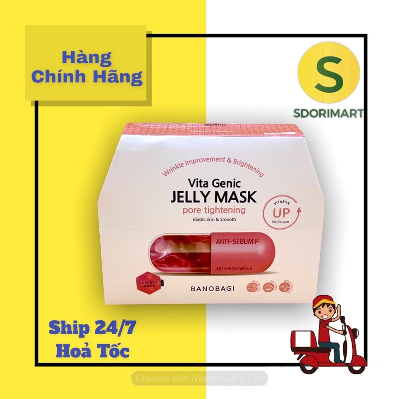 👉MẶT NẠ VITA GENIC JELLY PHIÊN BẢN MỚI 💢💢💢LƯỢNG VITAMIN TĂNG GẤP ĐÔI