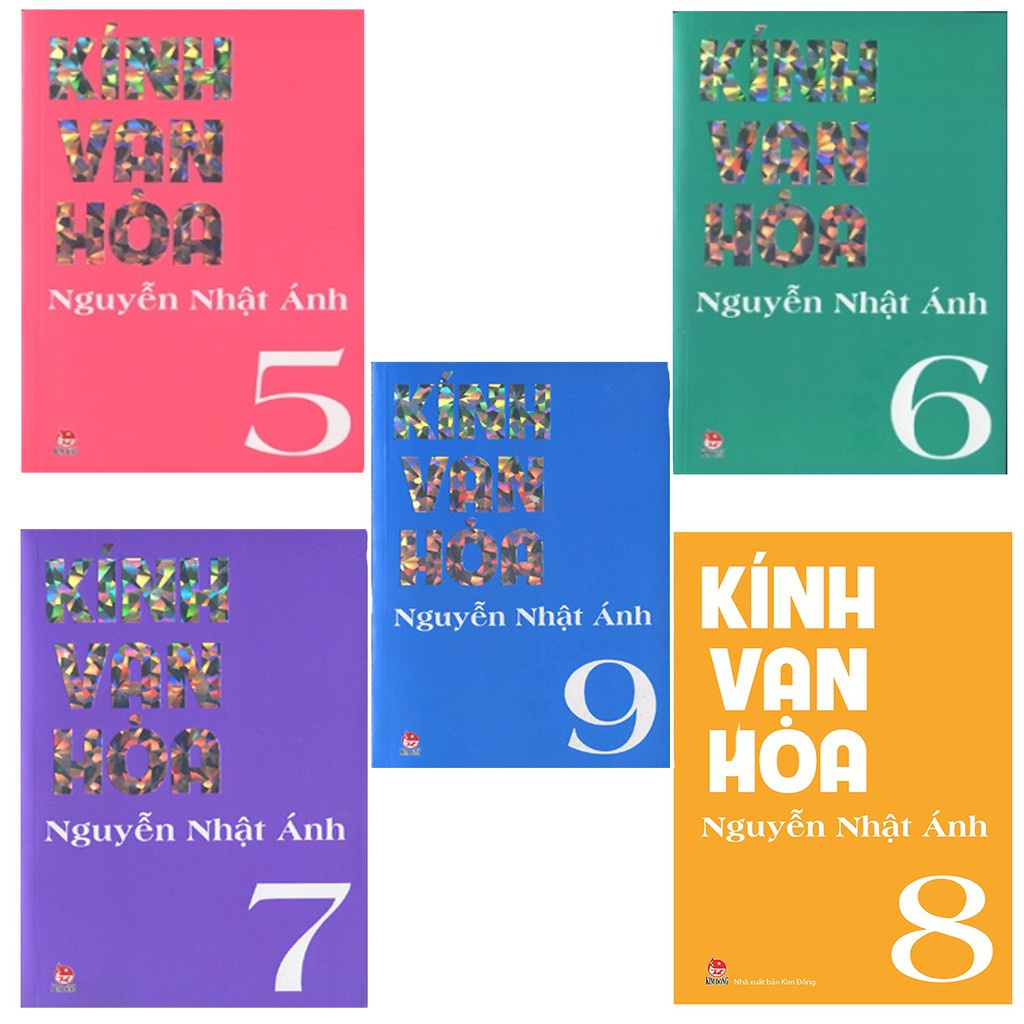 Sách - Kính Vạn Hoa (Bộ dày 9 tập) Tập 1, 2, 3, 4, 5, 6, 7, 8, 9