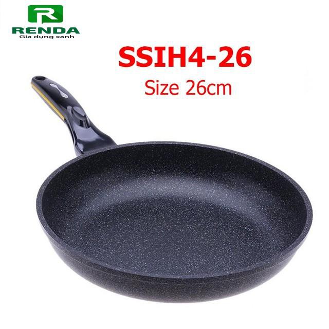 Chảo đá chống dính CookWay Hàn Quốc SSIH4-26 size 26cm dùng được trên bếp từ