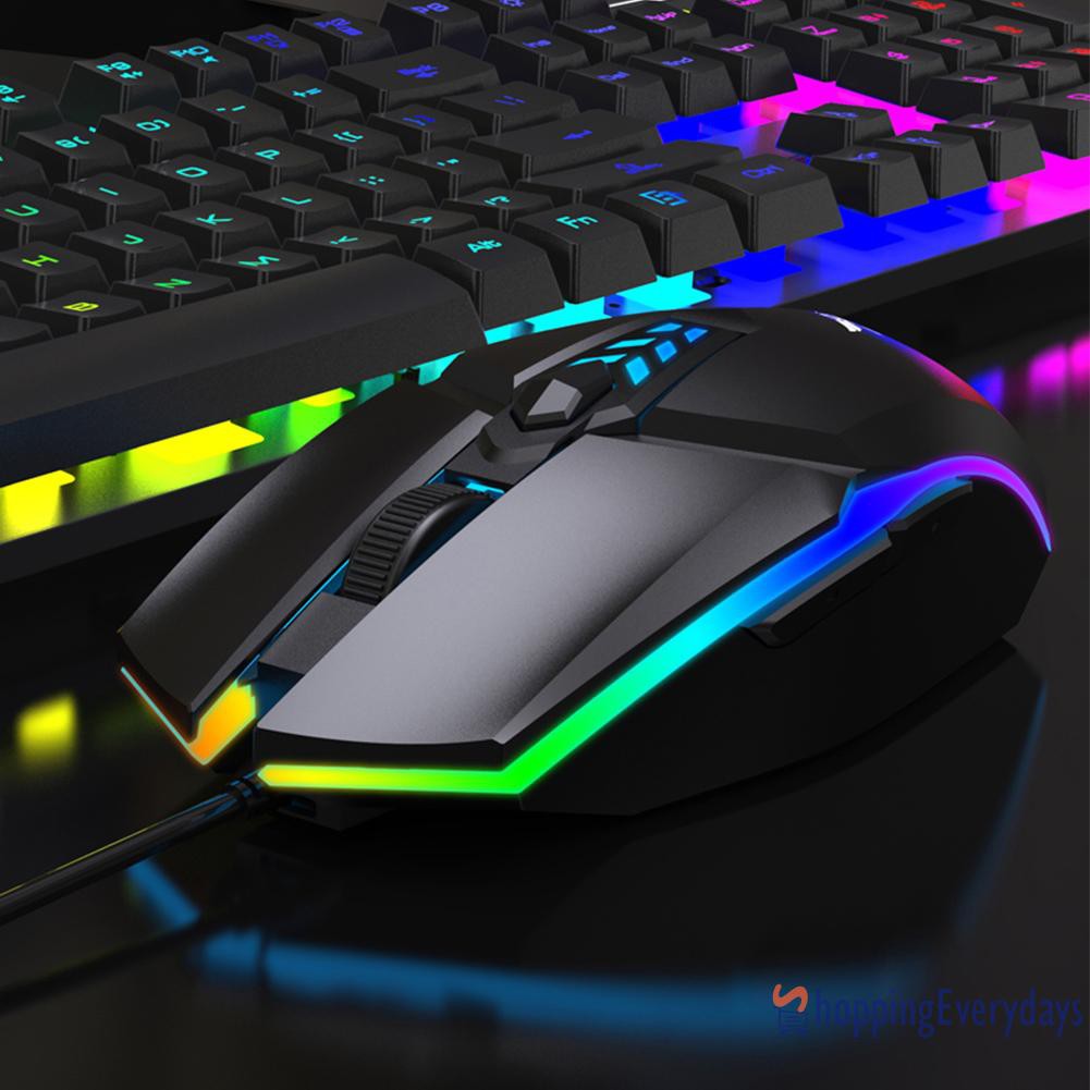 Chuột Chơi Game Zerodate G1 Rgb Có Dây Cho Laptop / Máy Tính