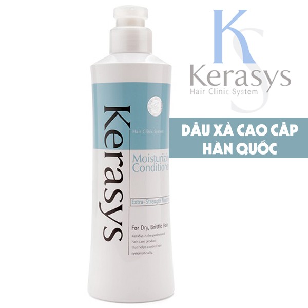 Dầu xả cân bằng độ ẩm cho tóc xơ và rối Kerasys Moisture Cao cấp Hàn Quốc 600ml