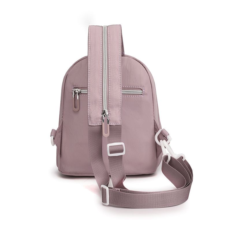 Ba Lô Vải Oxford Mini Đeo Trước Ngực Phong Cách Thời Trang Hàn Quốc Nhật Bản Cho Nữ