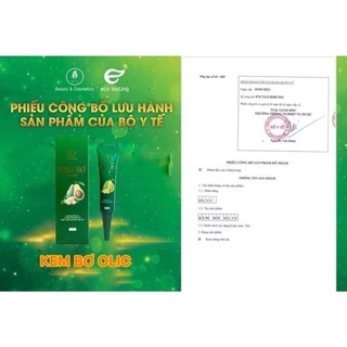 [combo 5 hộp ]Kem bơ cấy trắng nano olic