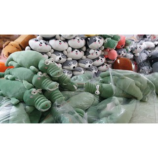 Gấu Bông Cá Sấu Mặt Ngáo