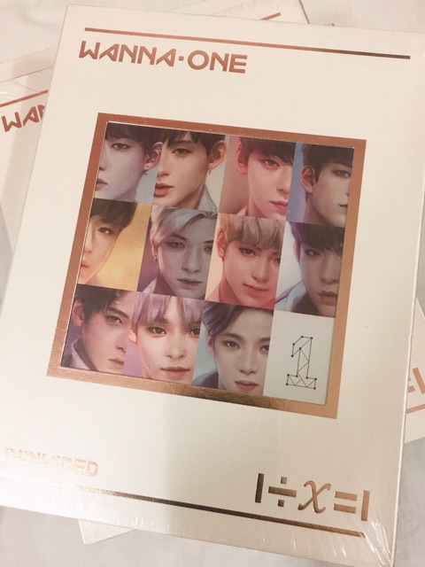 Wanna One album Undivided nguyên seal.