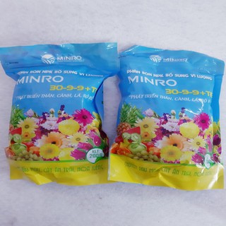 PHÂN BÓN VÔ CƠ KHOÁNG MINRO 30-9-9 - GÓI 200 GRAM
