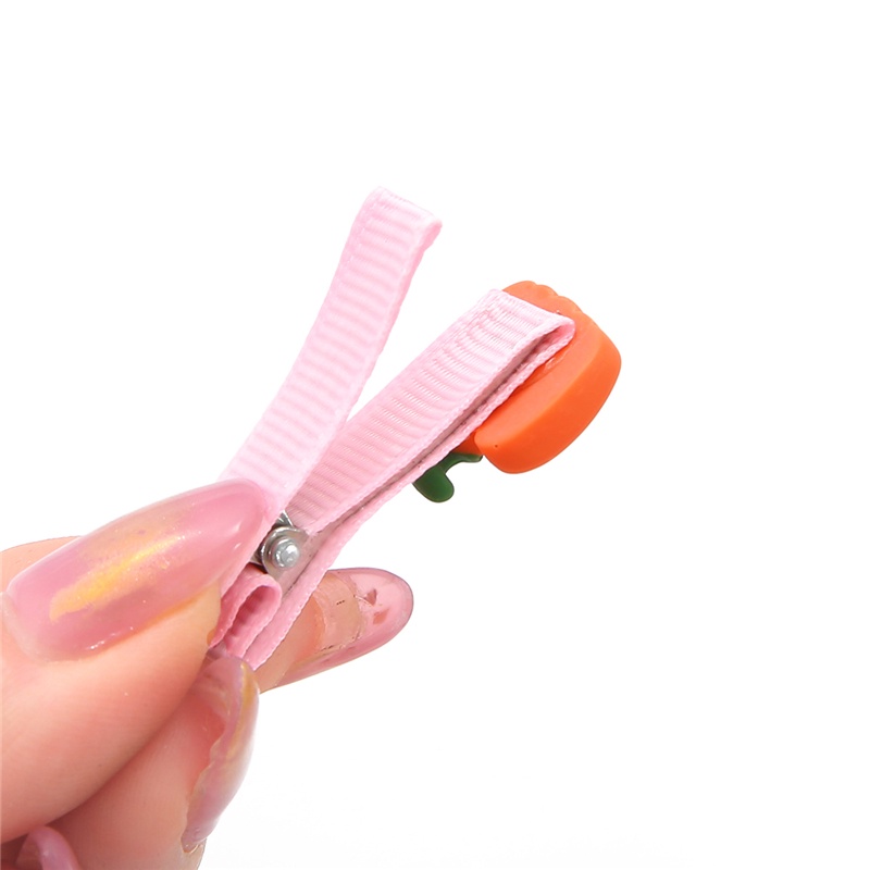 10 Kẹp tóc Beadia họa tiết trái cây dễ thương cho bé