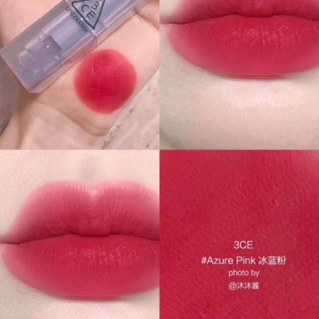 Son 3.C.E Soft Matte Lipstick Vỏ Xanh