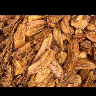 Chuối sấy mè gừng