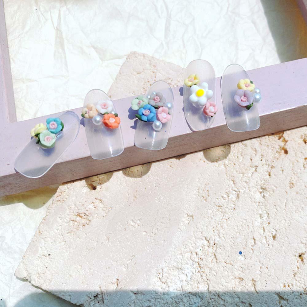 Phụ Kiện Trang Trí Móng Tay Nghệ Thuật Nhiều Màu Sắc DIY