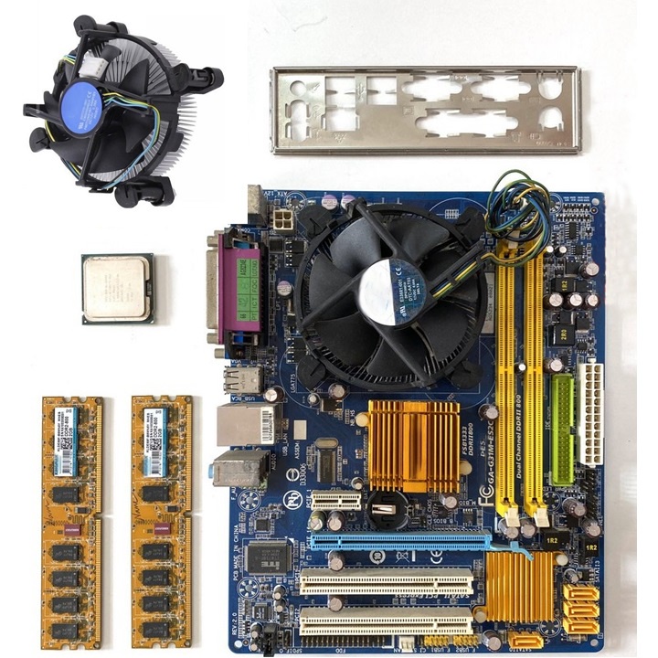 Combo Main G31 + Cpu + Ram + Quạt chơi mọi loại game siêu mượt ram 4GB
