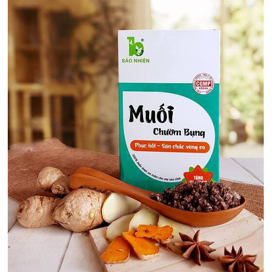 MUỐI CHƯỜM BỤNG BẢO NHIÊN DÙNG CHO MẸ SAU SINH 850G