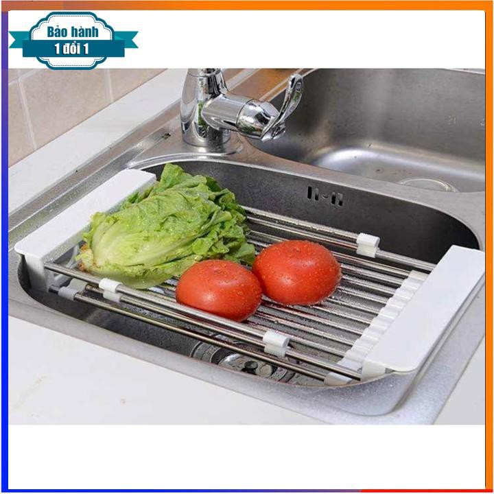 Rổ rửa bát đựng bát đĩa có thể co giãn