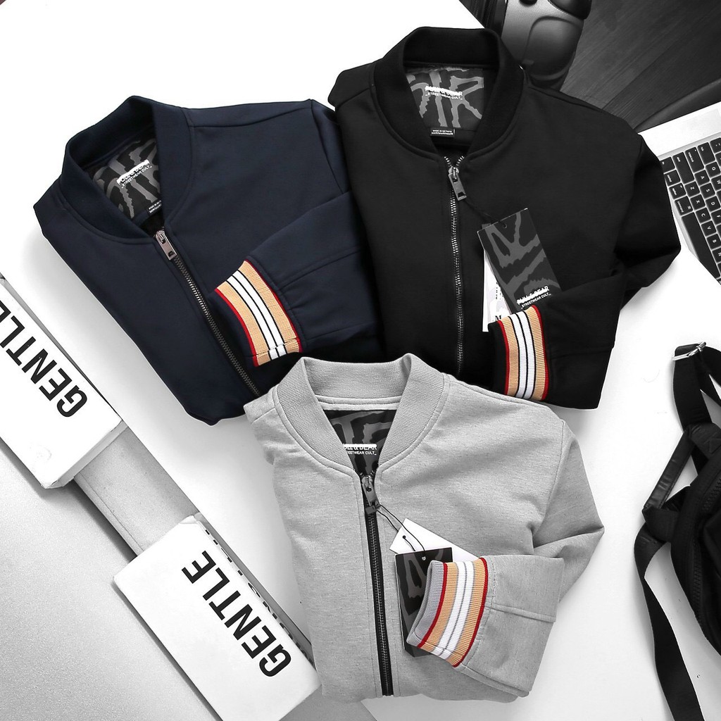 [HÀNG VNXK CAO CẤP + BẢO HÀNH] Áo khoác bomber nam P&B, lót lông, giữ ấm cực tốt, bao đổi trả - TnT Menswear VNXK | BigBuy360 - bigbuy360.vn