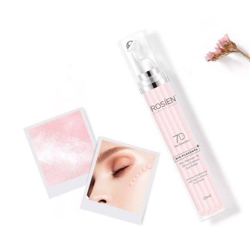 THANH LĂN DƯỠNG MẮT ROSIEN BIO – PLACENTA 7D SONIC – ESSENCE EYE ROLLER.