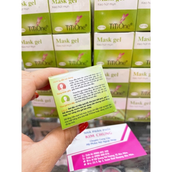 Gel lột mụn Titi One Mask gel 15g