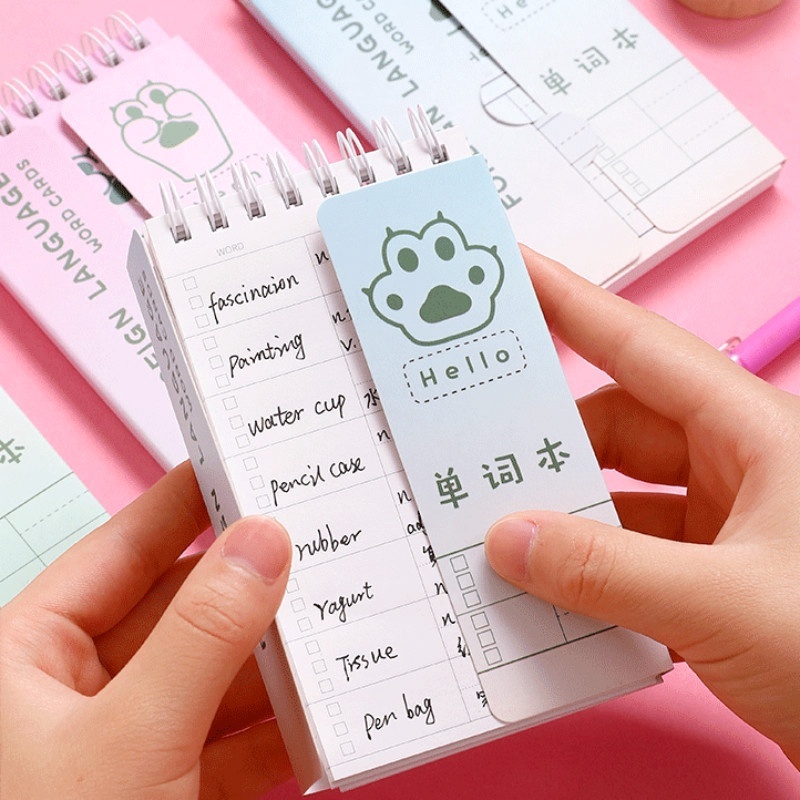 Sổ Ghi Chú Bỏ Túi Sáng Tạo Tiện Dụng Cho Học Sinh / Văn Phòng
