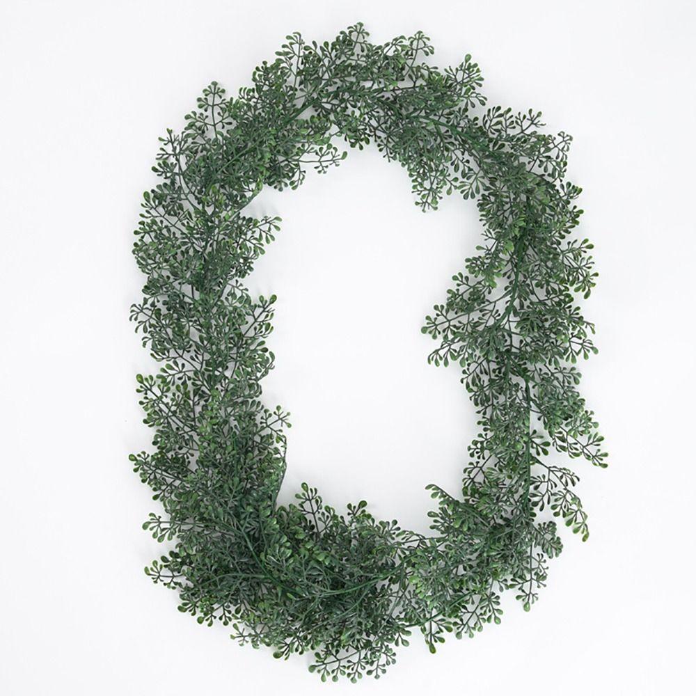 Vòng Hoa Thường Xuân Giả Dùng Trang Trí Nhà Cửa DIY