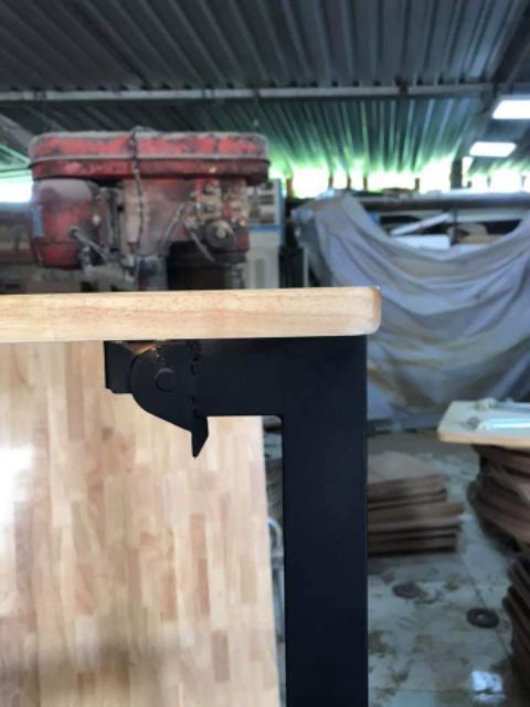 Bàn gỗ chân gấp xếp cao (60×120×75cm) | BigBuy360 - bigbuy360.vn