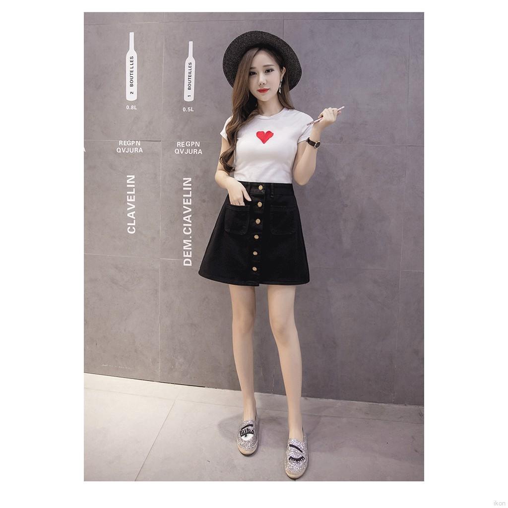 Chân váy jean ngắn thời trang quyến rũ cho nữ