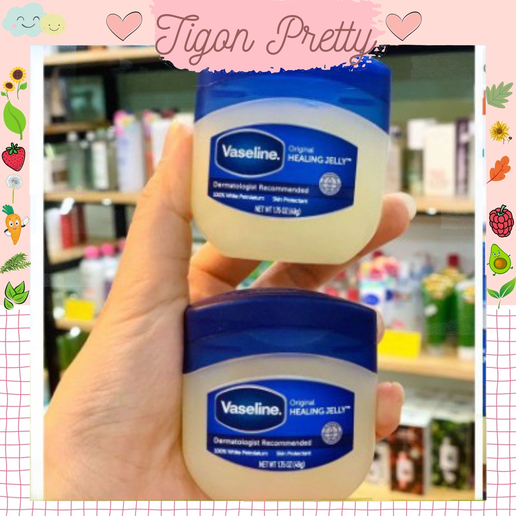 Sáp dưỡng ẩm Vaseline 𝟏𝟎𝟎% 𝐏𝐮𝐫𝐞 𝐏𝐞𝐭𝐫𝐨𝐥𝐞𝐮𝐦 𝐉𝐞𝐥𝐥𝐲 𝐎𝐫𝐢𝐠𝐢𝐧𝐚𝐥 𝟒𝟗𝐠 Cực Xinh .