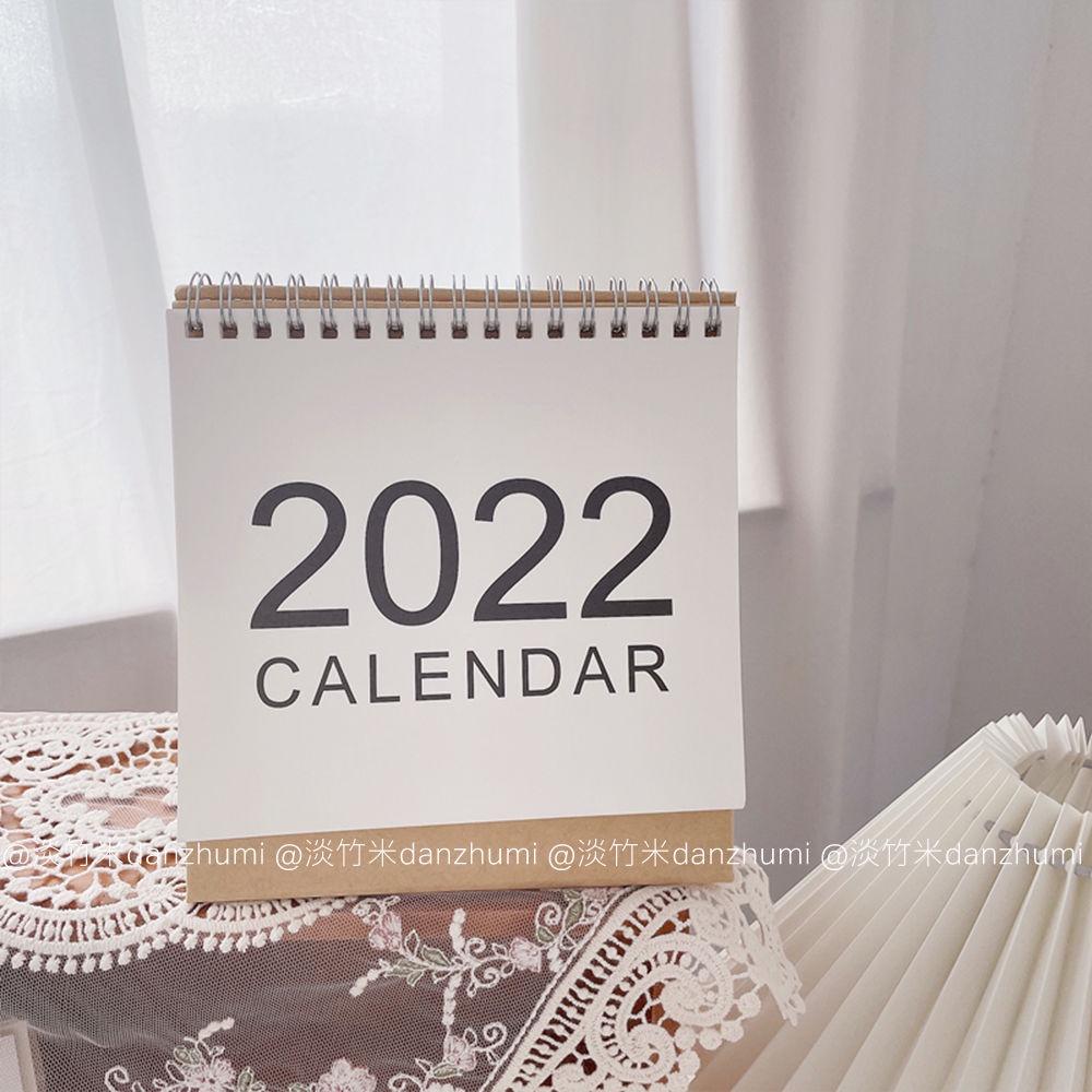 Lịch để bàn năm 2022 thiết kế đơn giản hiện đại